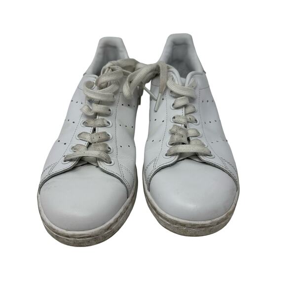 Adidas x Stan Smith Size 5.5 Sneakers White Lace Up Classic Leather‎ Casual Flat - Picture 2 of 9
